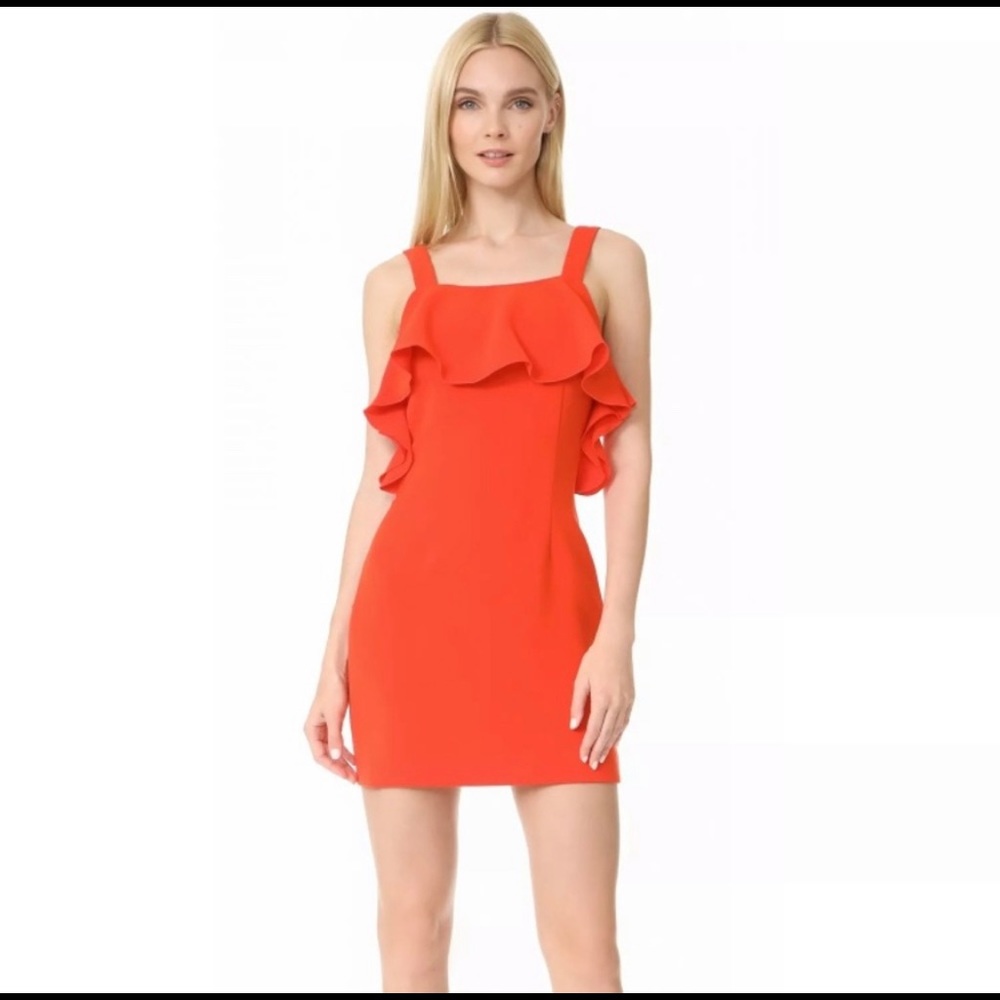 Rachel Zoe Mandarin Ruffle Weyford dress size 6